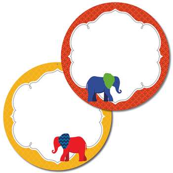 Elephant Two Sided Decorations Gr Pk-5, CD-188065