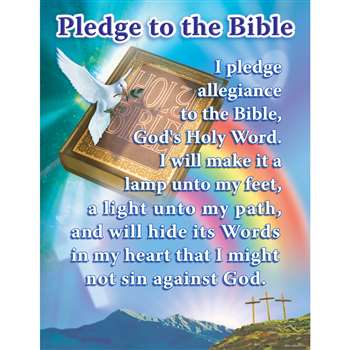 Pledge To The Bible By Carson Dellosa
