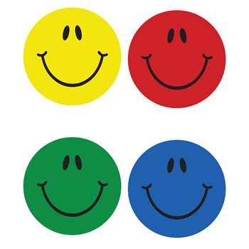 Chart Seals Smiles Multicolor 810Pk Acid & Lignin Free By Carson Dellosa