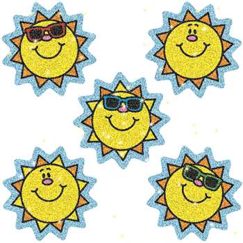 Dazzle Stickers Suns 75-Pk Acid & Lignin Free By Carson Dellosa