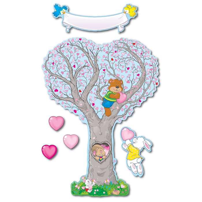 Bb Set Caring Heart Tree By Carson Dellosa