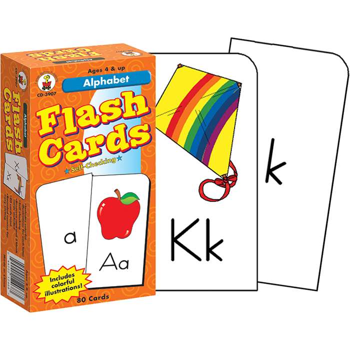 Flash Cards Alphabet 6 X 3 By Carson Dellosa