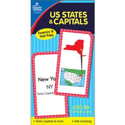 Flash Cards Us States & Capitals By Carson Dellosa