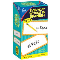 Flash Cards Everyday Words In Spanish Photographic By Carson Dellosa