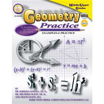 Geometry Practice By Carson Dellosa