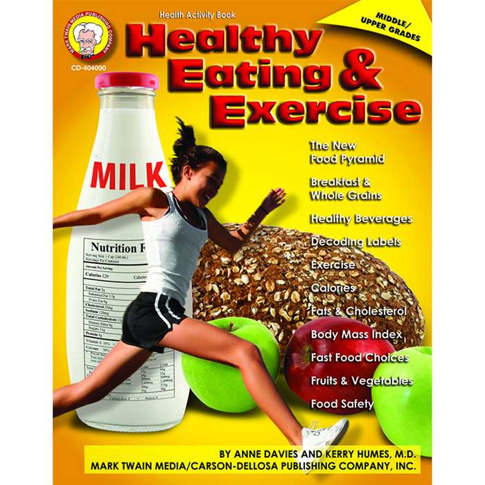 Healthy Eating And Exercise By Carson Dellosa