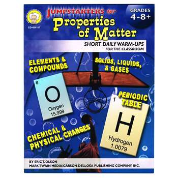 Jumpstarters For Properties Of Matter Book, CD-404107