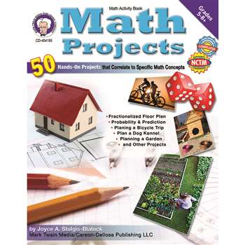 Math Projects Gr 5-8 By Carson Dellosa