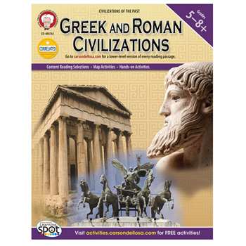 Greek And Roman Civilizations By Carson Dellosa