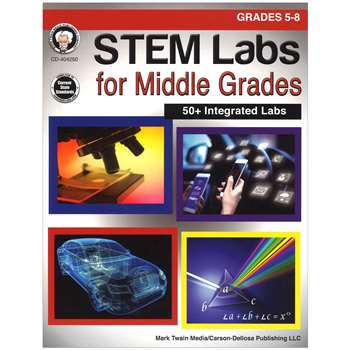 Stem Labs For Middle Grades Gr 6-8, CD-404250