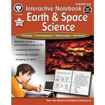 Interactive Earth And Space Science Notebooks, CD-405008