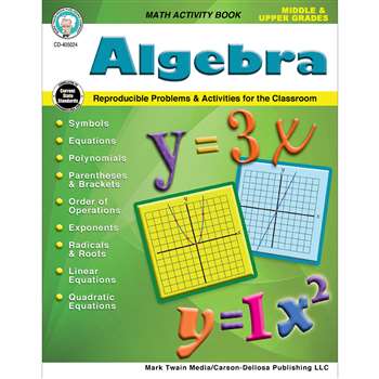 Algebra Gr 5-12, CD-405024