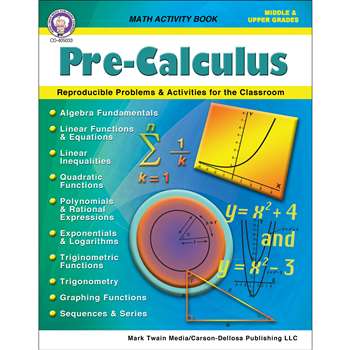 Pre-Calculus Workbook, CD-405033