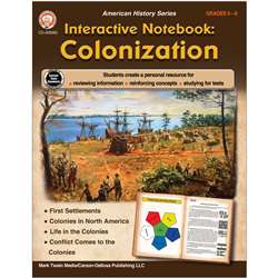 Colonization Resrce Book Grades 5-8 Interactive No, CD-405062