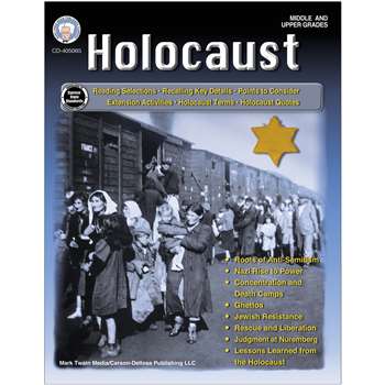 Holocaust Workbook Grades 6 12, CD-405065