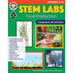 Food Production Workbook Gr 5-12 Stem Labs, CD-405067