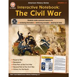Interactive Notebook The Civil War, CD-405068