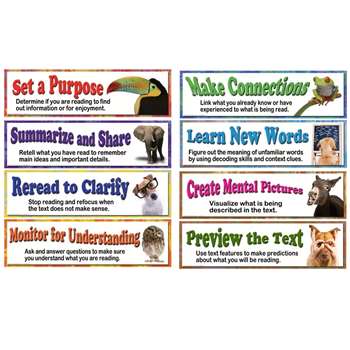 Building Reading Comprehension Skills Bulletin Board Set By Carson Dellosa