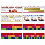 Comparing Fractions And Decimals Mini Bulletin Board Set By Carson Dellosa