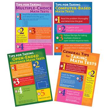 Math Testing Tips Bb Set, CD-410095