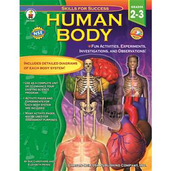 Human Body Grade 2-3 By Carson Dellosa