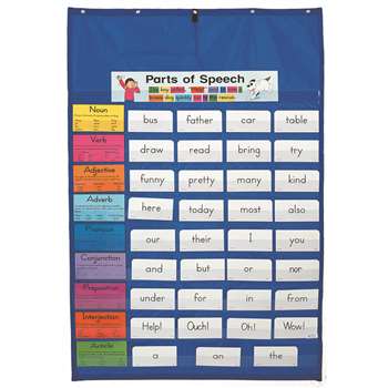 Pocket Chart Original 34 X 52 By Carson Dellosa