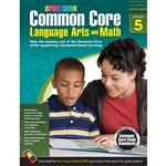 Shop Gr 5 Common Core Language Arts & Math Book - Cd-704505 By Carson Dellosa