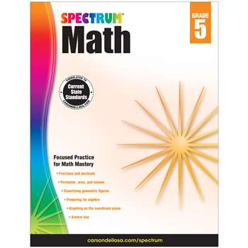 Spectrum Math Gr 5, CD-704565