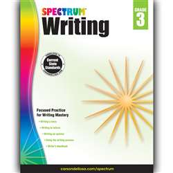 Spectrum Writing Gr 3, CD-704572