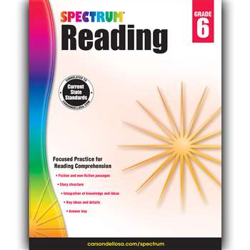 Spectrum Reading Gr 6, CD-704584