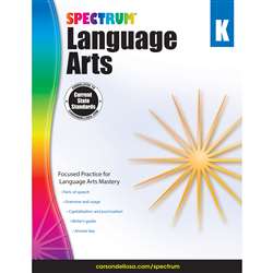 Spectrum Language Arts Gr K, CD-704587