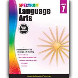 Spectrum Language Arts Gr 7, CD-704594