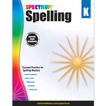 Spectrum Spelling Gr K, CD-704596
