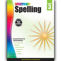 Spectrum Spelling Gr 3, CD-704599