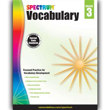Spectrum Vocabulary Gr 3, CD-704610