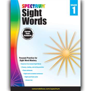 Spectrum Sight Words Gr 1, CD-704615