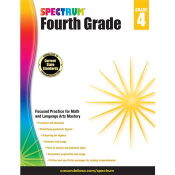 Spectrum Gr 4 Math And Language Arts Mastery, CD-704654