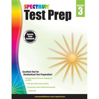 Spectrum Test Prep Gr 3, CD-704683