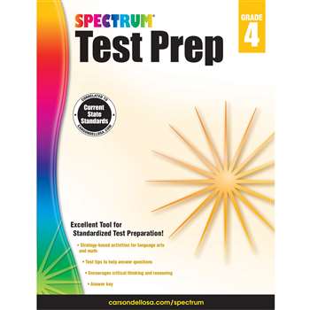 Spectrum Test Prep Gr 4, CD-704684