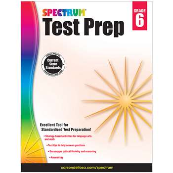 Spectrum Test Prep Gr 6, CD-704686