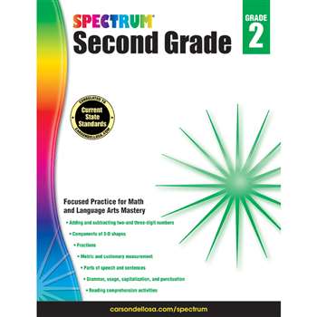 Spectrum Gr 2 Math And Language Arts Mastery, CD-704871