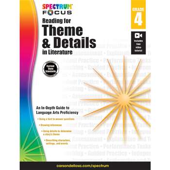 Spectrum Reading Theme & Details &quot; Literature Gr , CD-704906