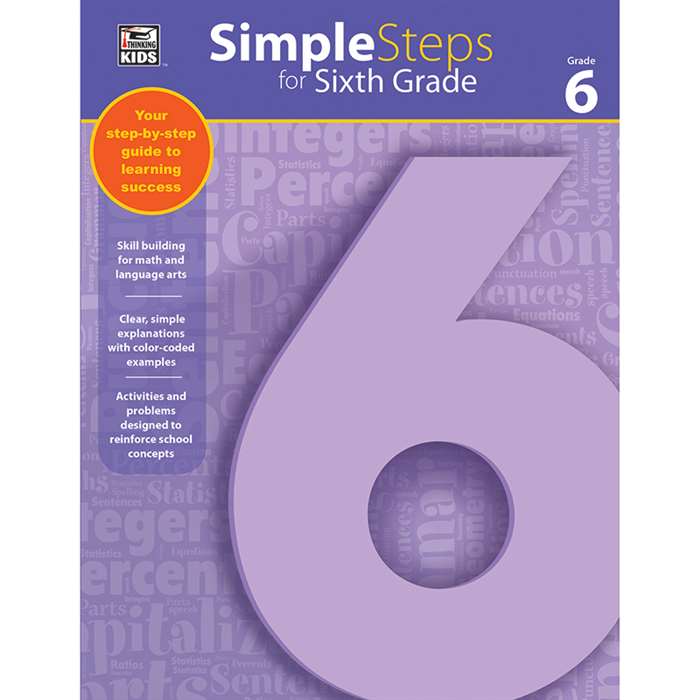 Simple Steps For Sixth Grade, CD-704919