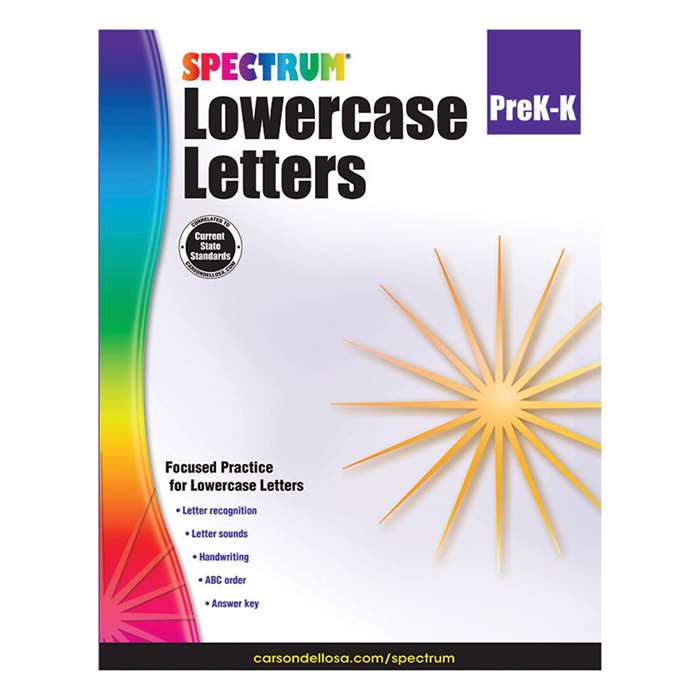 Lowercase Letters Gr Pk-K, CD-704971