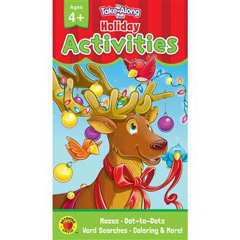 Holiday Activities Ages 4 - 5 My Take-Along Tablet, CD-705281