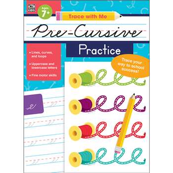 Trace With Me Pre-Cursive Practice, CD-705302