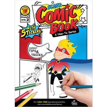 Blank Comic Book Level 2 A How-To Series, CD-705325