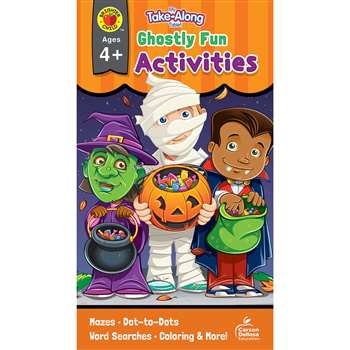 Ghostly Fun Activities Ages 4-5 My Take-Along Tabl, CD-705336