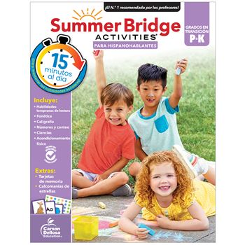 Summer Activities Spanish Pk-K, CD-705432