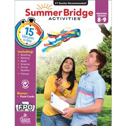 Summer Bridge Activitis Grades 8-9, CD-705457